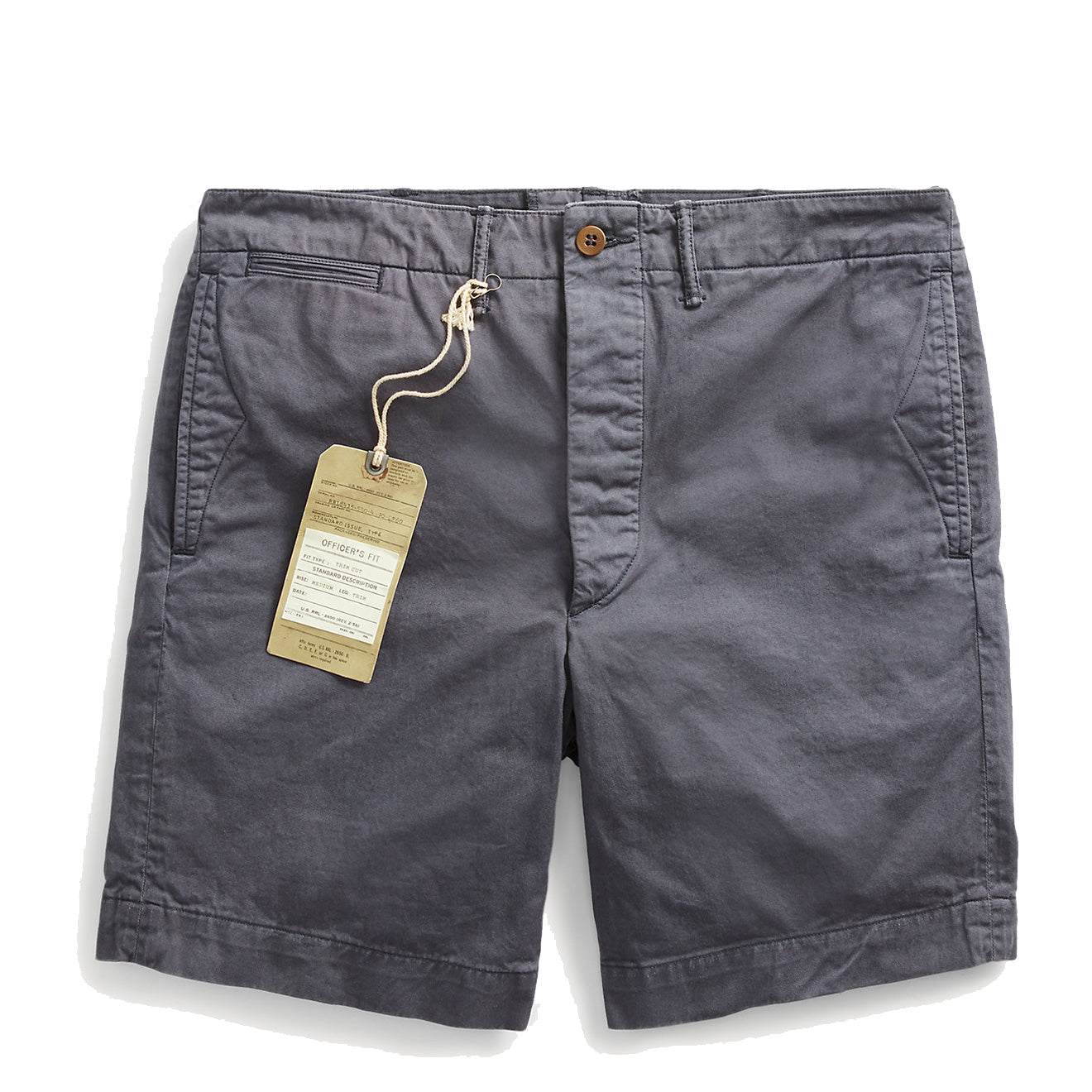 RRL by Ralph Lauren Garment-Dyed Chino Short Navy – Yards Store