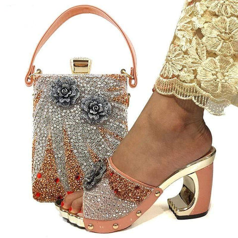 fashionable shoes and bag