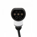 Mobile Charger Audi e-tron GT - White with LCD Type 2 to Schuko