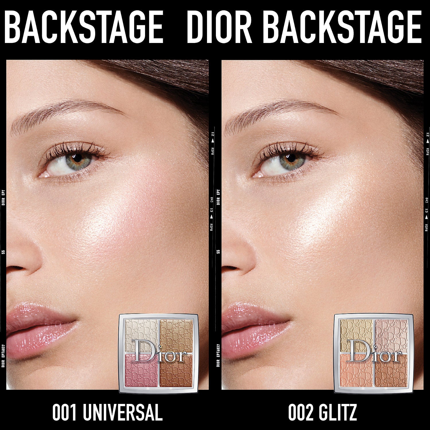 dior backstage face glow palette