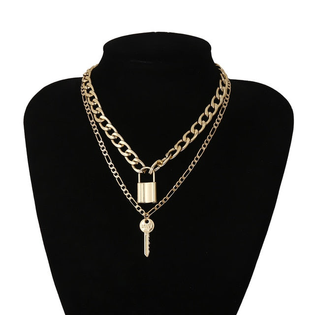 Lock and Key Choker Chain Set – Coupled SZN