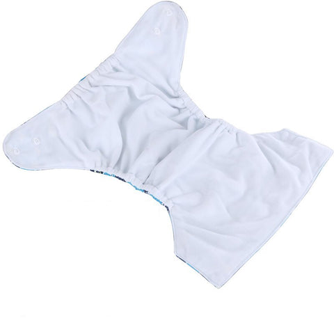 Washable microfiber diaper