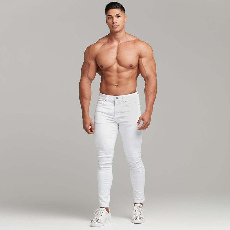 white jeans