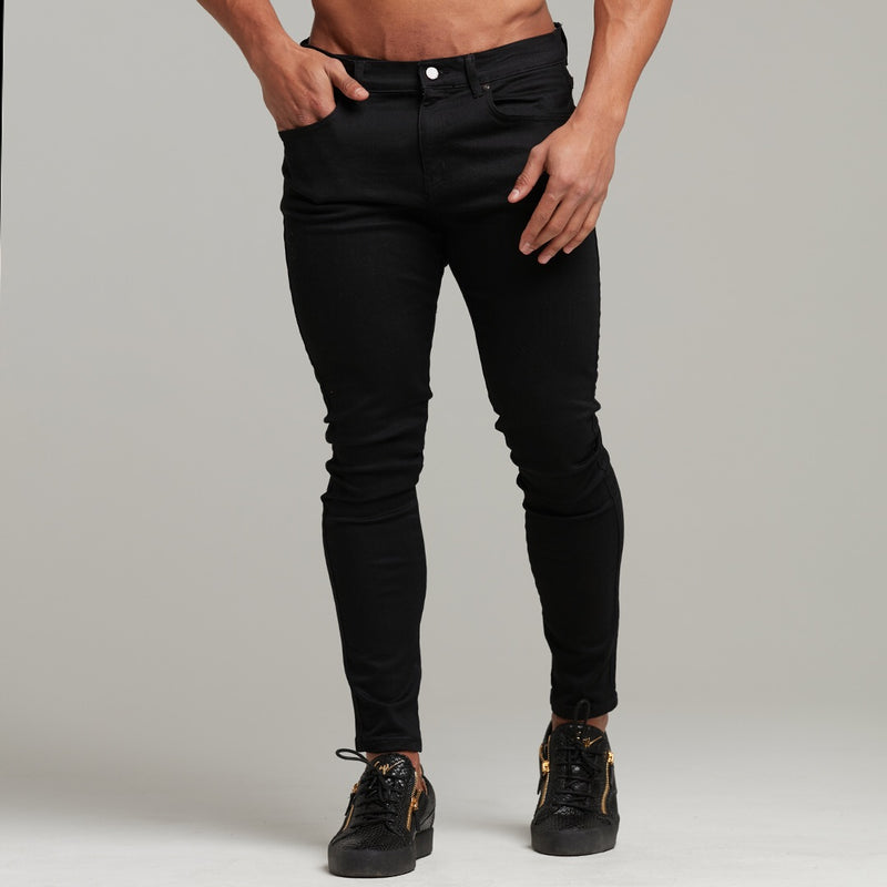 Father Sons Slim Stretch Black Jeans 