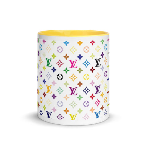 Rainbow LV Mug – Tae Barbie Co.