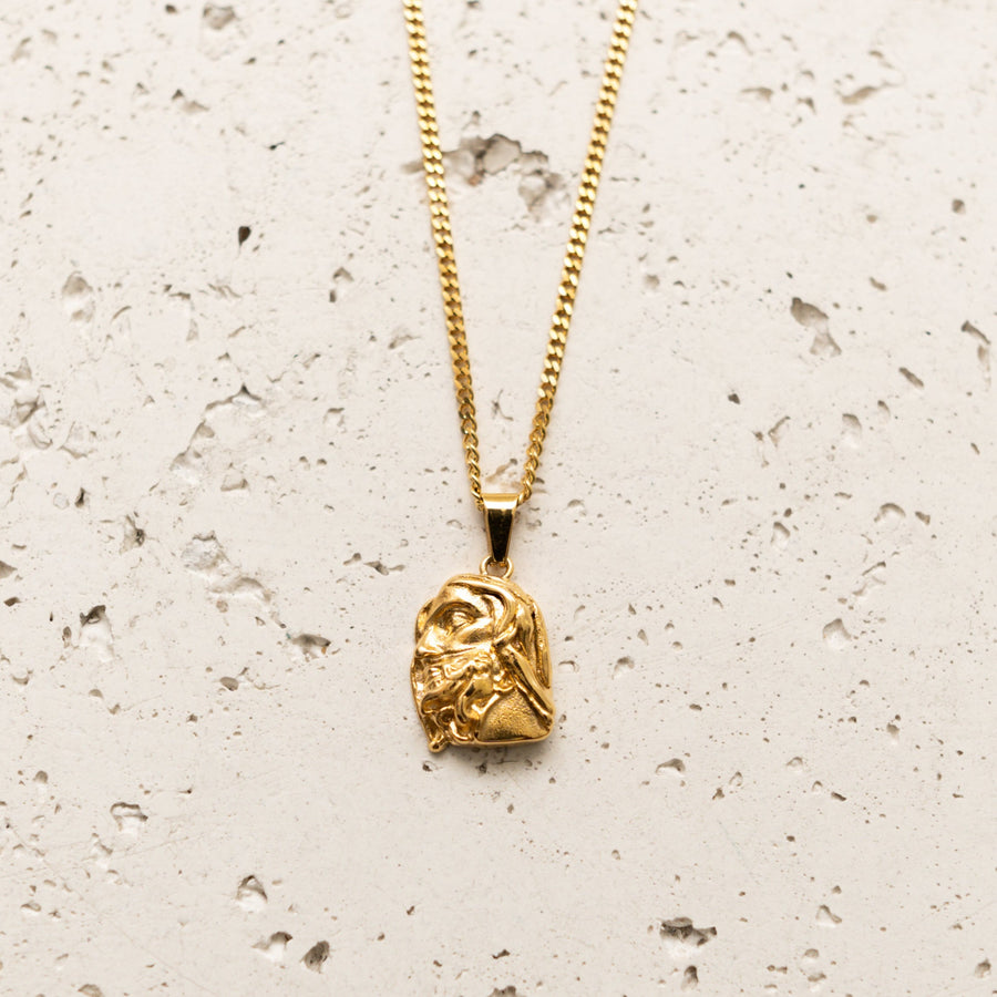 Supreme Mini Jesus Piece 14k Gold ネックレス - www.top4all.pl