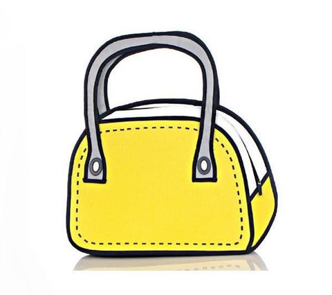 cartoon handbag