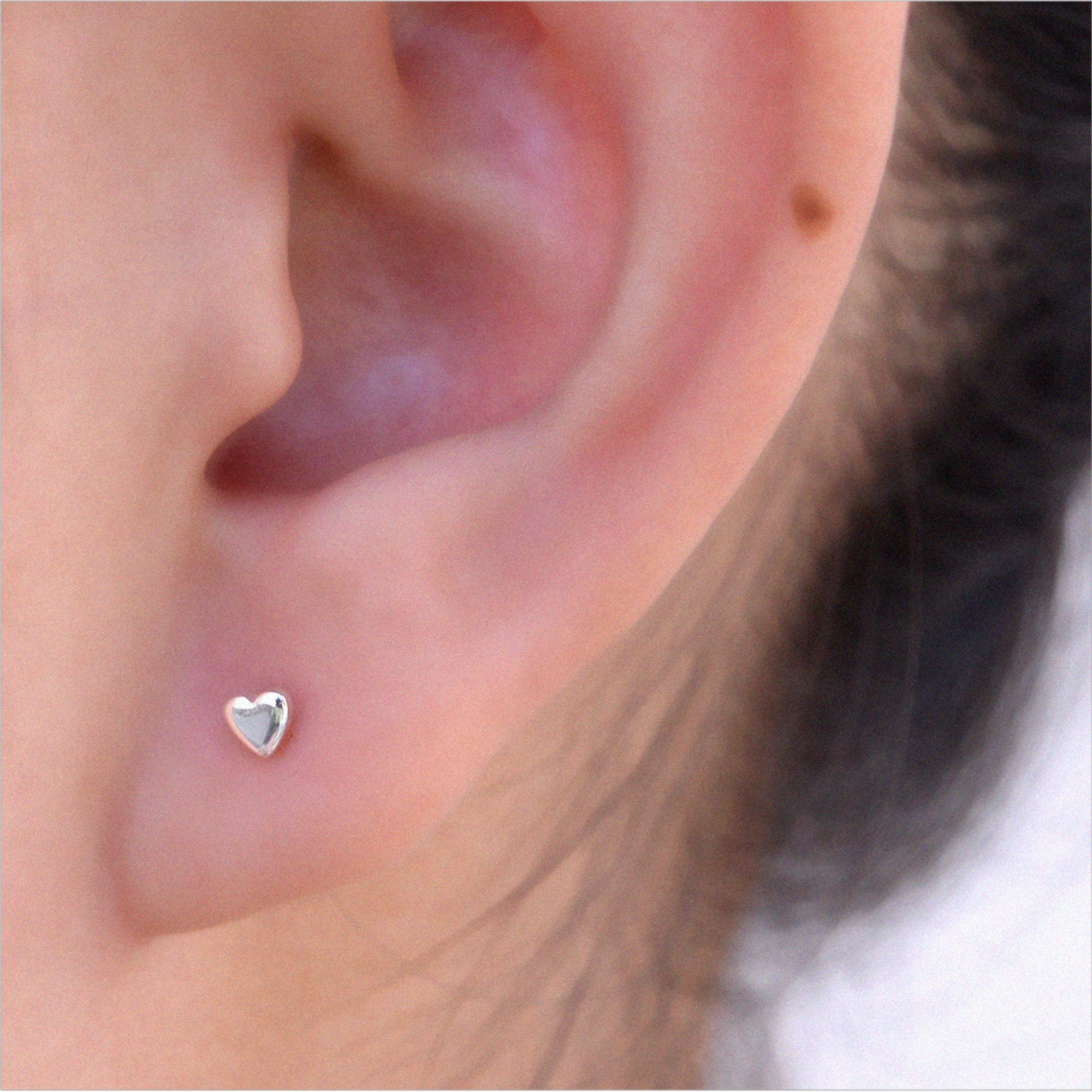 SOPHIA recycled heart pendant earrings silver-plated – Pilgrim