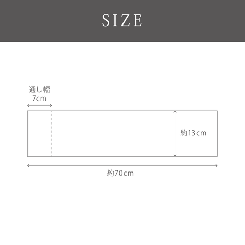 コンパクトマフラーのサイズ