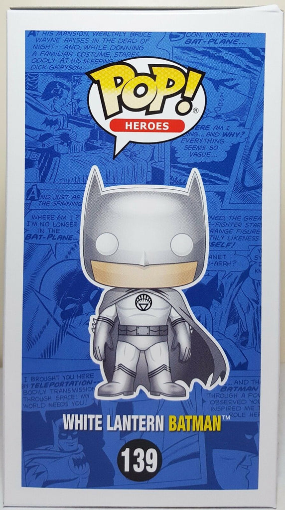 white lantern batman funko pop