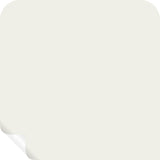 Benjamin Moore White Dove OC-17 Peel + Stick Paint Sample