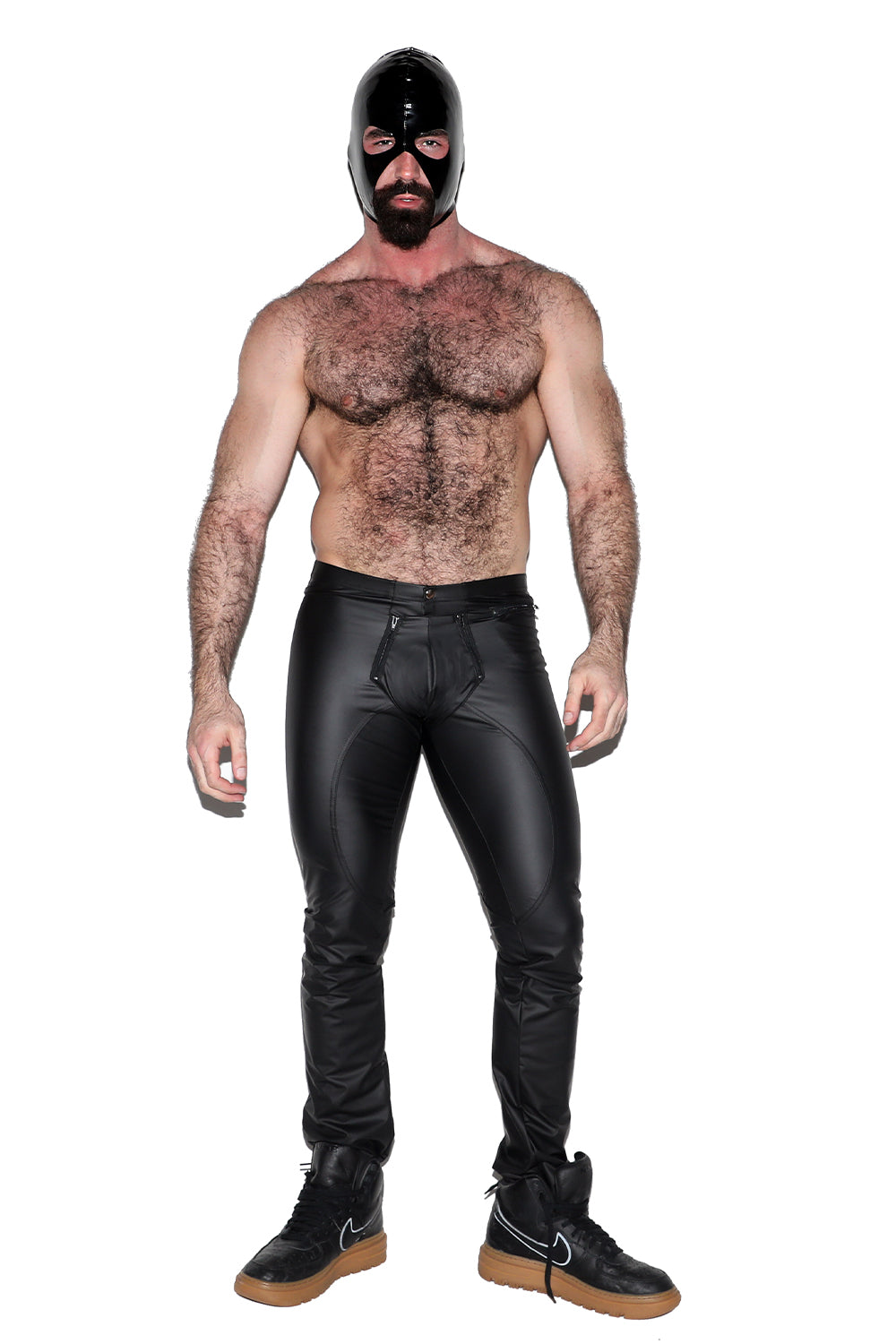 Matte Black Neoflex Football Pants - Slick It Up