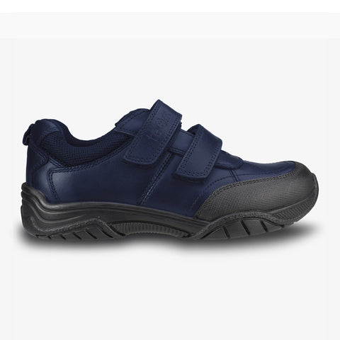 Boys Navy School Shoes