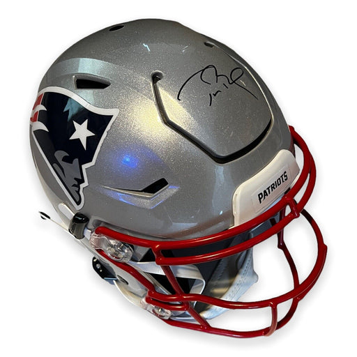 Tom Brady Autographed New England Patriots Salute to Service Speed