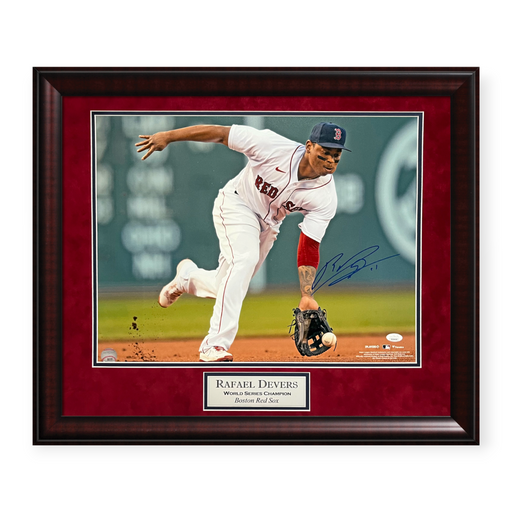Rafael Devers Boston Red Sox Signed Autographed White Custom