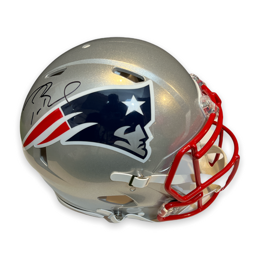 Tom Brady Autographed New England Patriots Salute to Service Speed  Authentic Helmet
