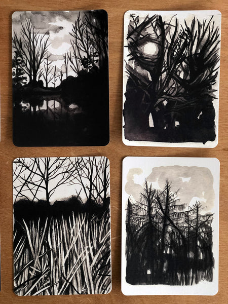 Monster Trees - Postcards