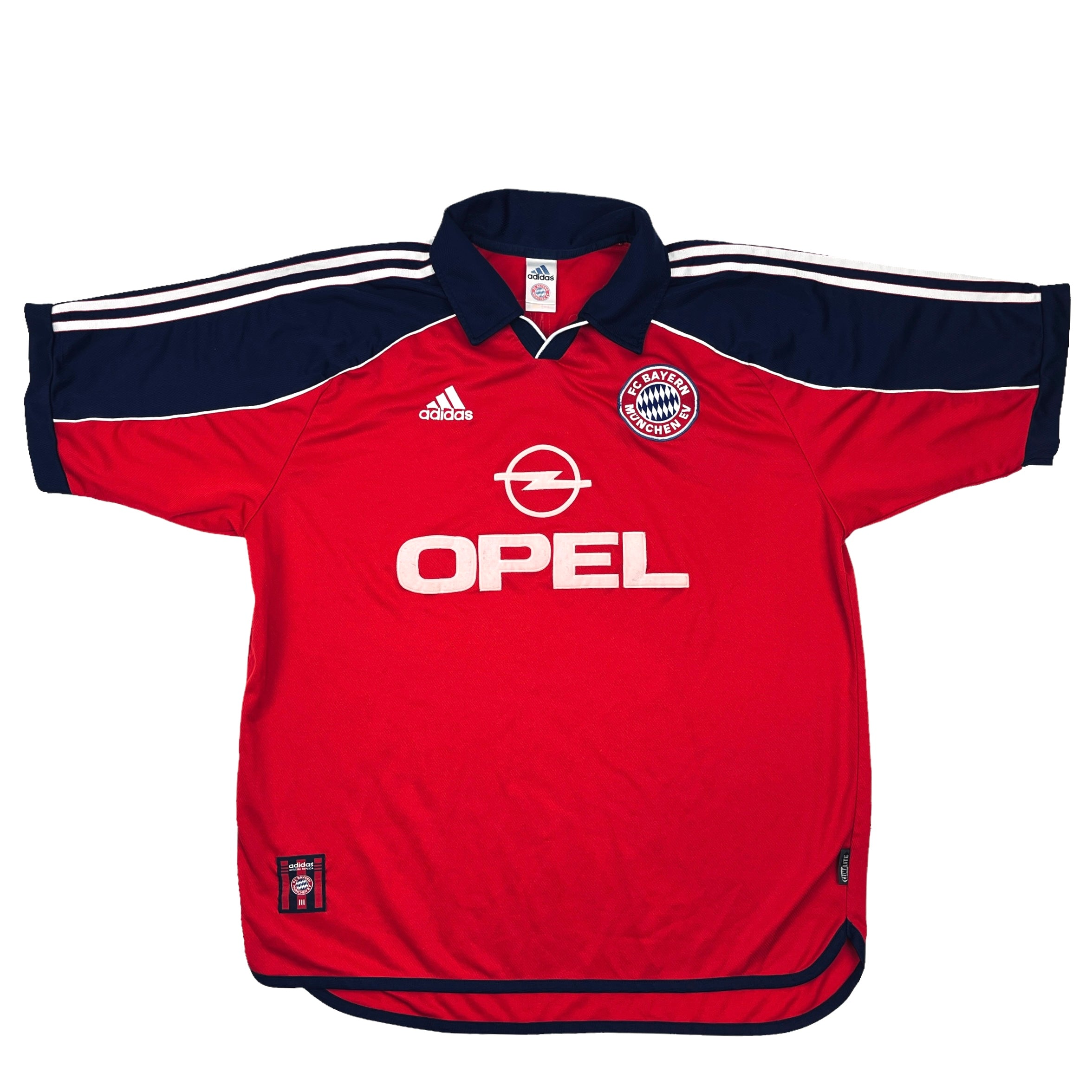 bros Aanbevolen venijn 01172 Adidas FC Bayern München 99-01 Home Jersey – PAUL'S FANSHOP