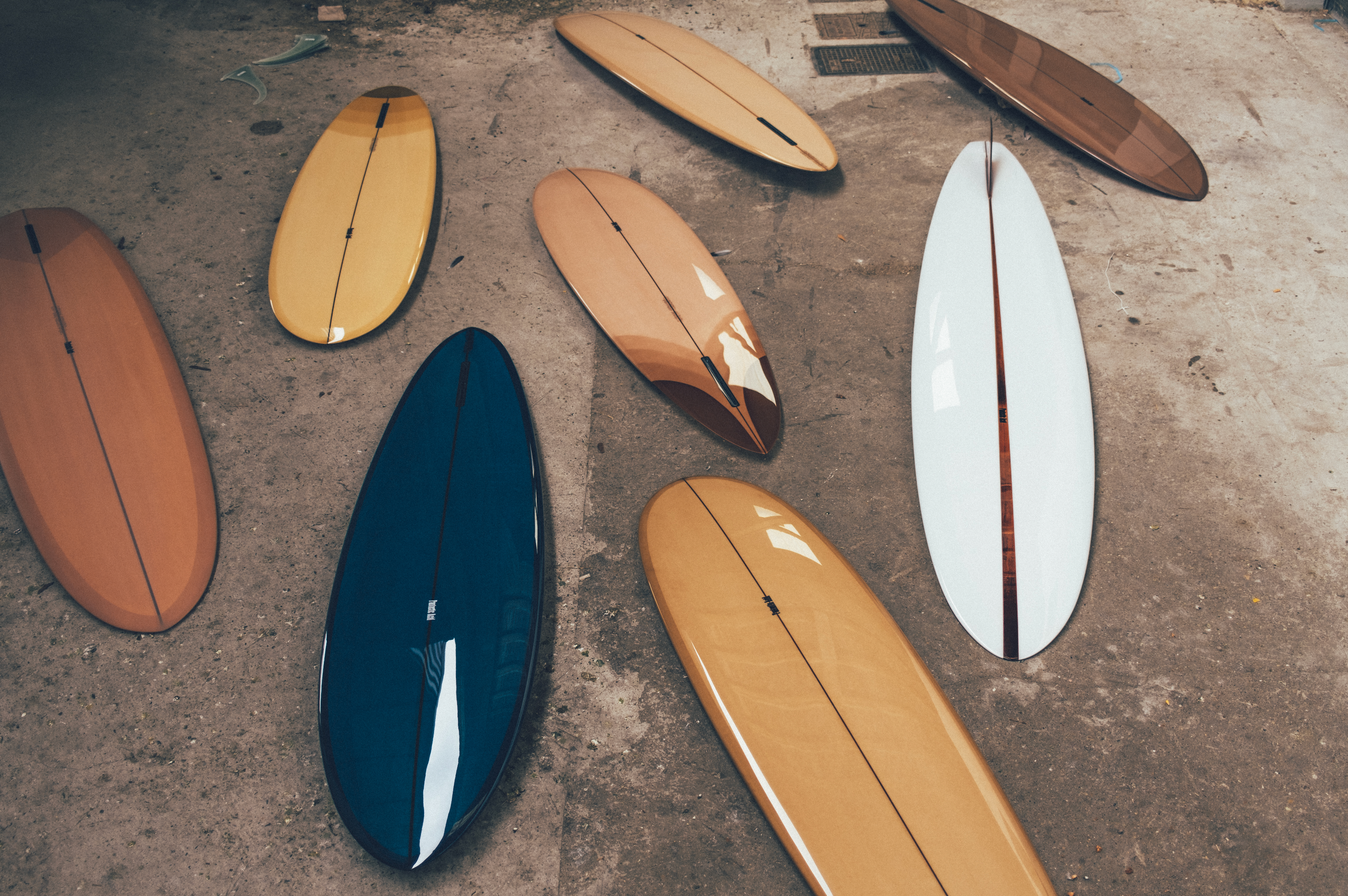 Fantastic Acid Surfboards at Pukas Surf Shop