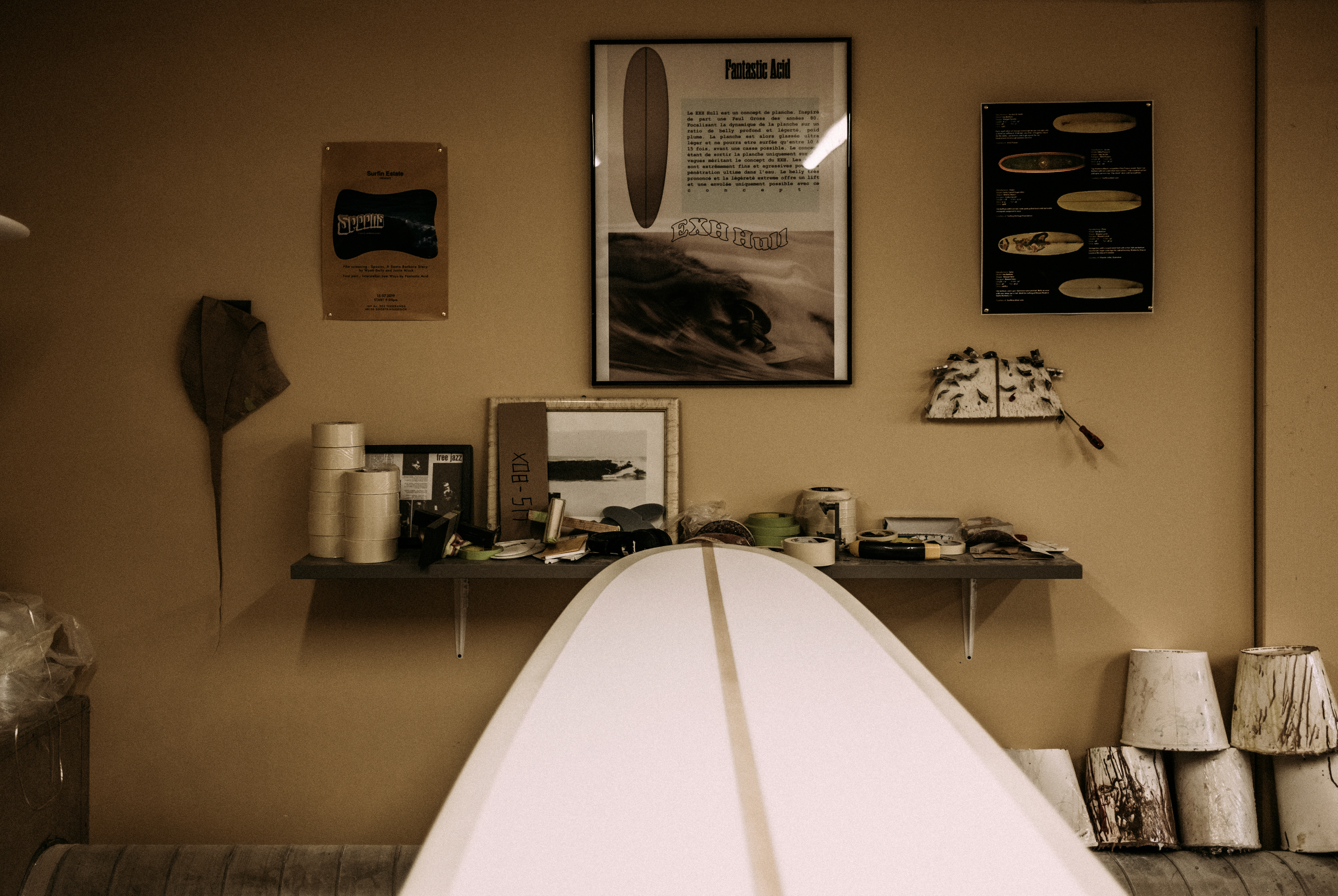 Fantastic Acid Surfboards at Pukas Surf Shop