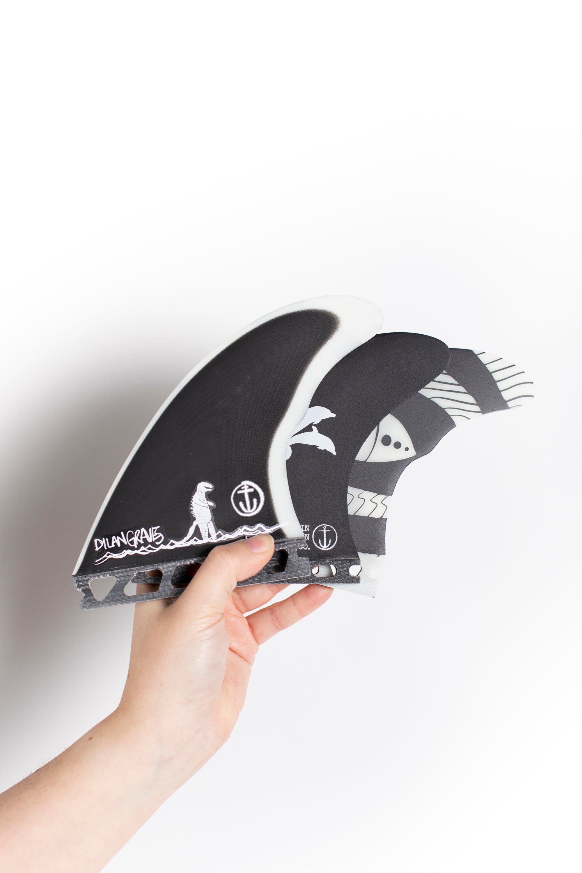 Pukas Surf Shop - Captain Fin - Dylan Gravezilla - Black - 4.5 - 3fins