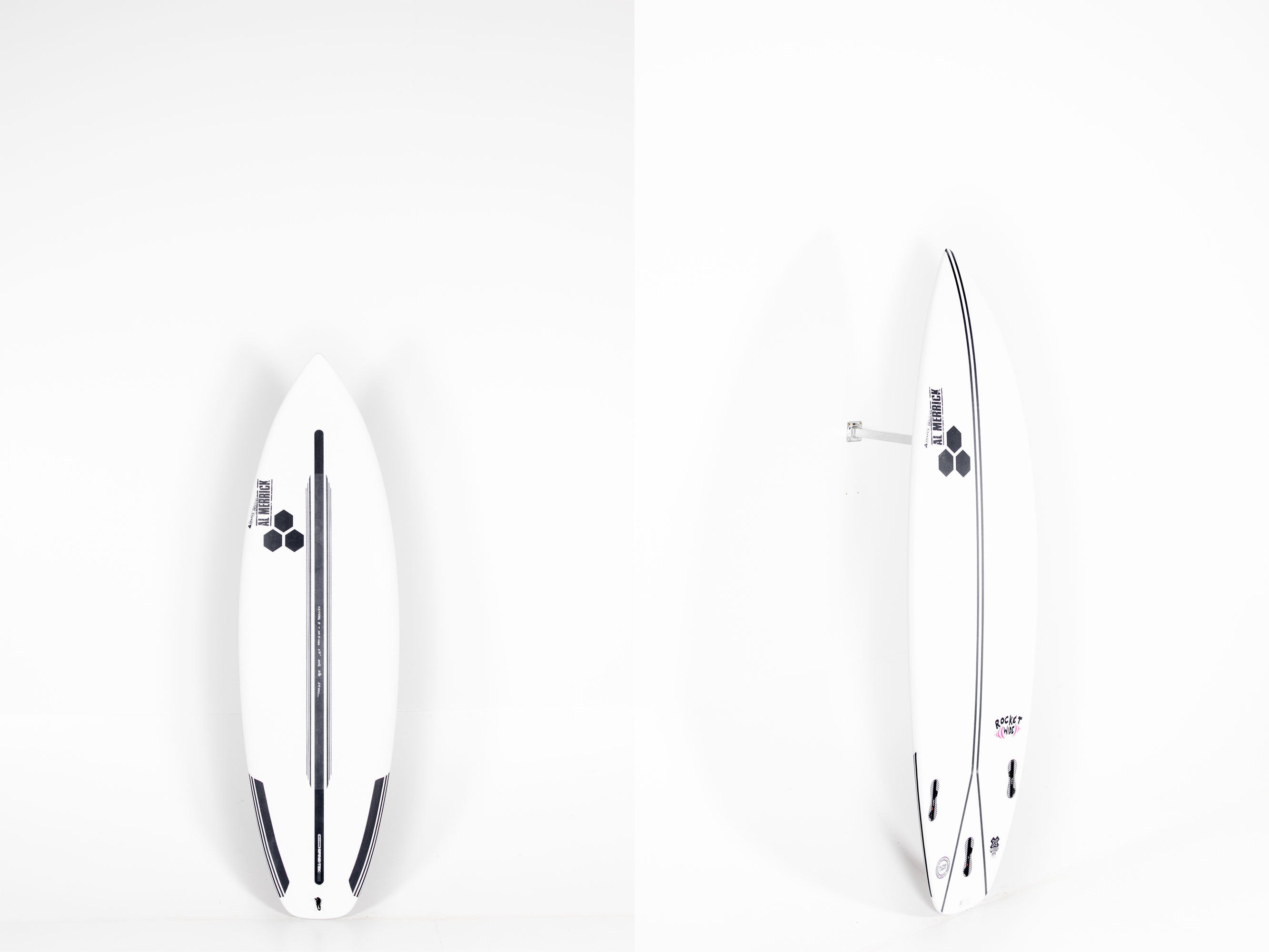 Channel Islands - ROCKET WIDE SQUASH- Spine Tek - 5'11" x 20 1/4 x 2 5/8 - 34,4L - CI17086