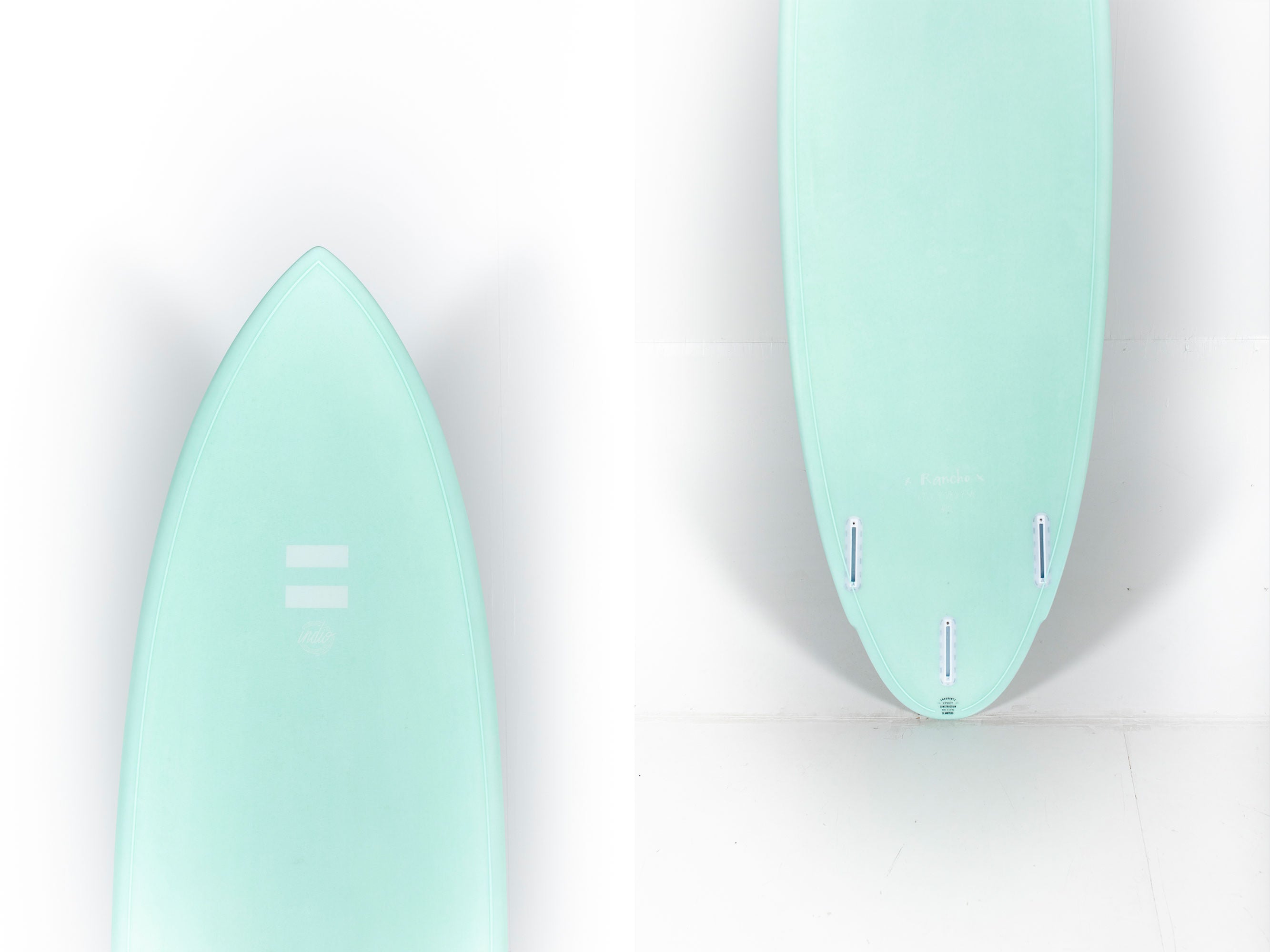 Indio Surfboard - Endurance - RANCHO Aqua - 6'0" x 22 x 2 9/16 x 38,7L