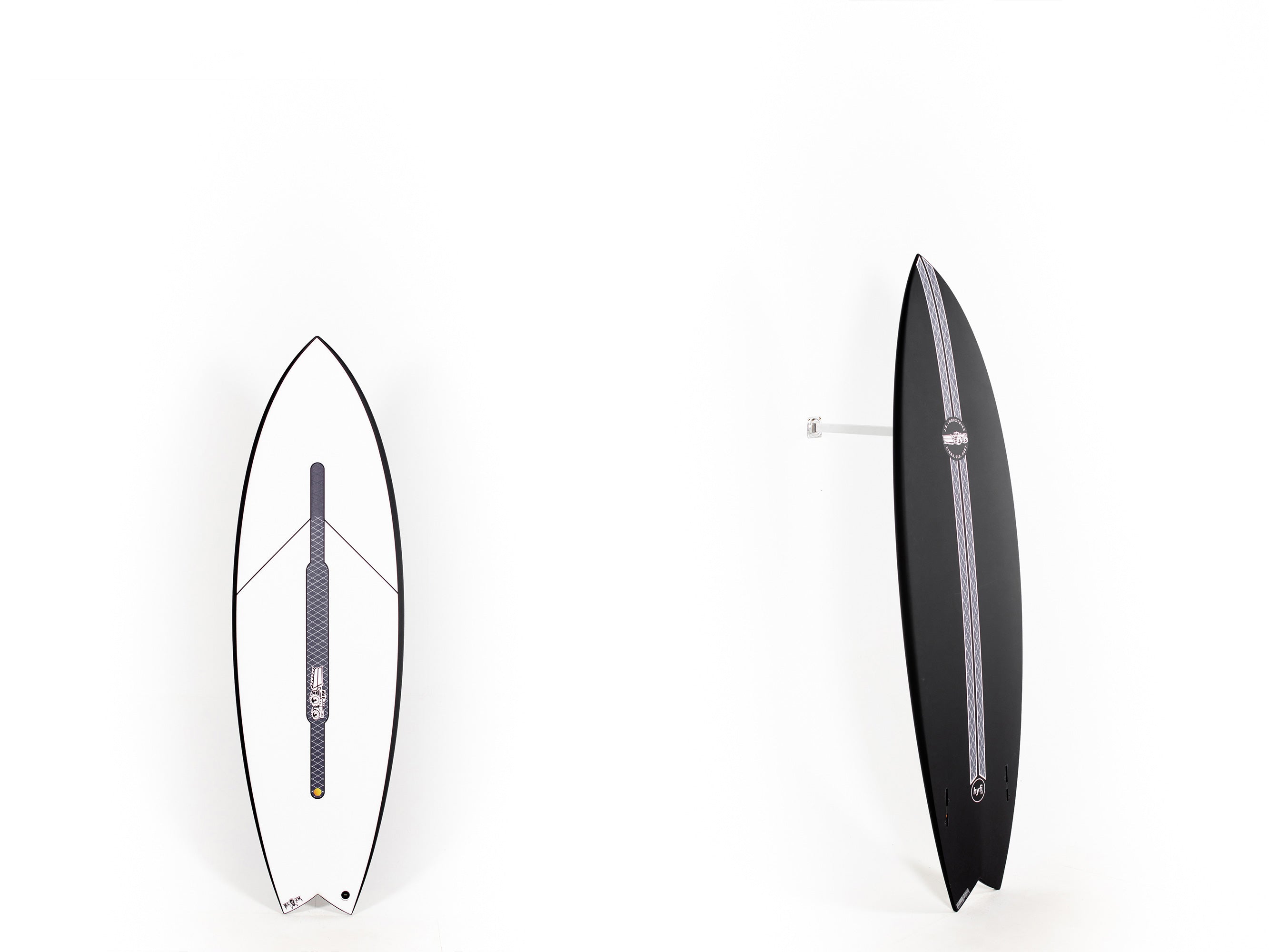 JS Surfboards - BLACK BARON HYFI - 5'8" x 20 1/4 x 2 1/2 x 31,7L - BLACKBHYFI508