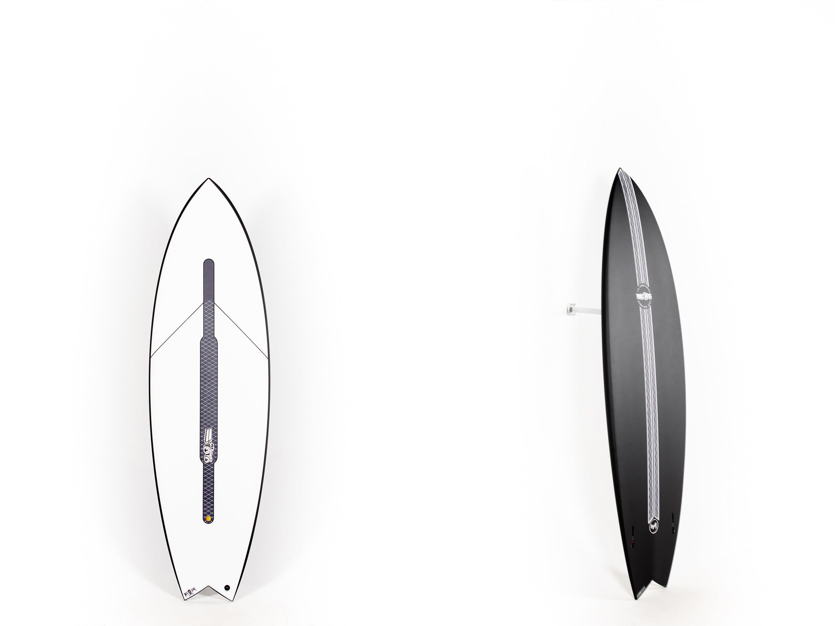JS Surfboards - BLACK BARON HYFI - 6'4" x 22 x 3 x 46,2L - BLACKBHYFI604