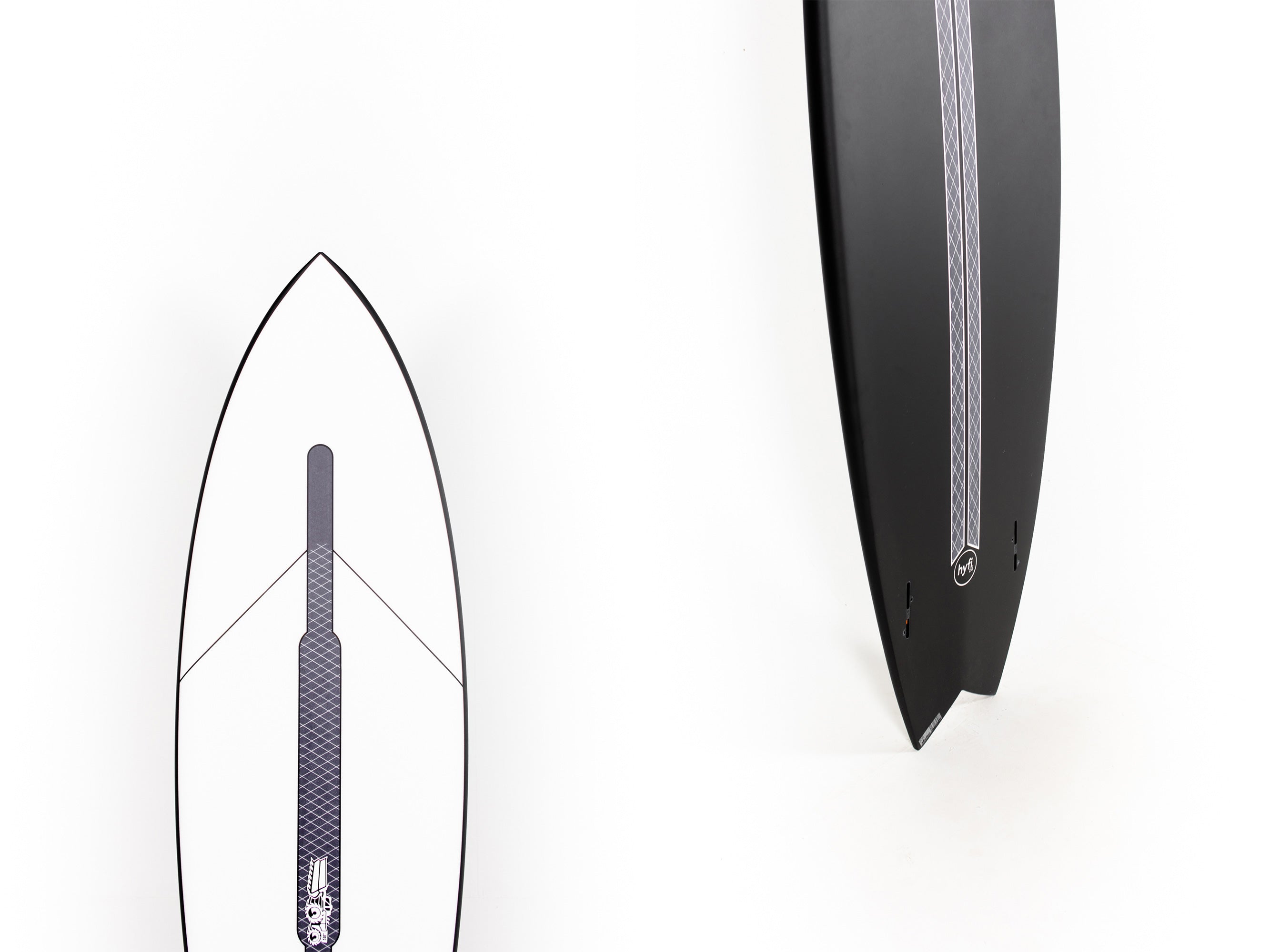 JS Surfboards - BLACK BARON HYFI - 6'4" x 22 x 3 x 46,2L - BLACKBHYFI604