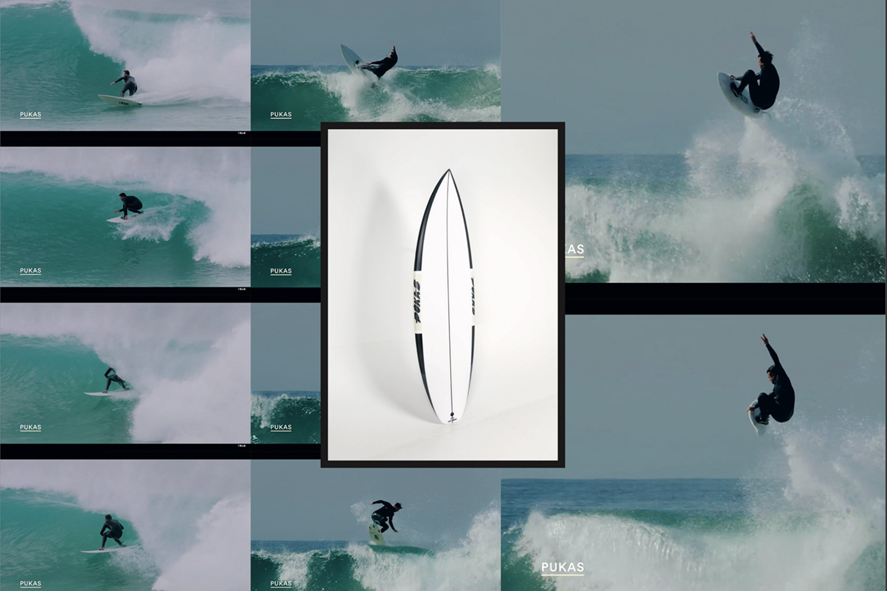 Pukas Darker as seen in Stab in the Dark All Stars Edition with Dane Reynolds and Jordy Smith