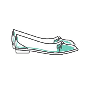 gekks ballet flats