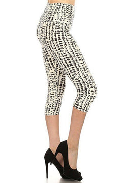 Print Capri Leggings