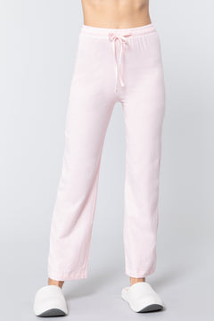 Solid Cotton Lounge Pajama Pants