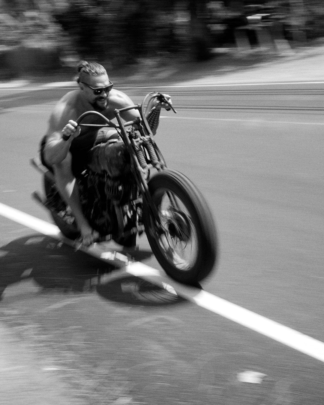 electric sunglasses shown on a motorcycle seat