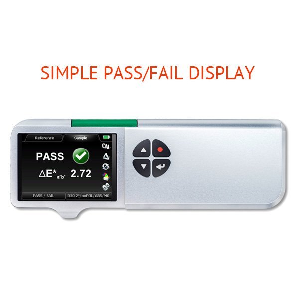 spectrodens pass fail display