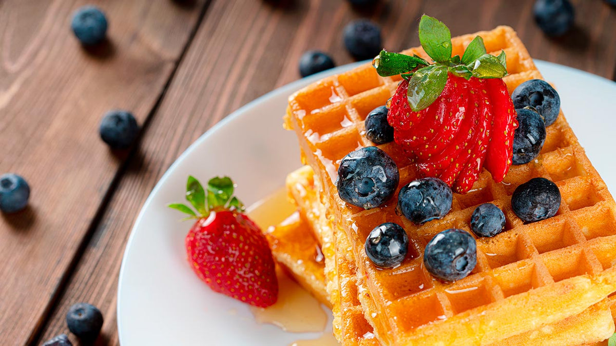 Waffles sin gluten en solo 10 minutos – Natureganix