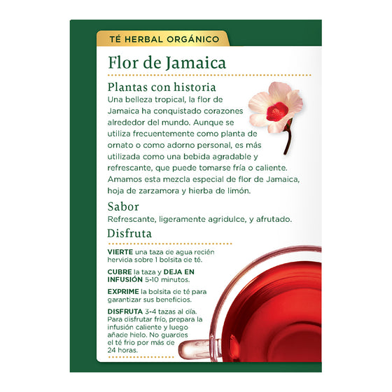 TÉ ORGÁNICO DE FLOR DE JAMAICA – Natureganix