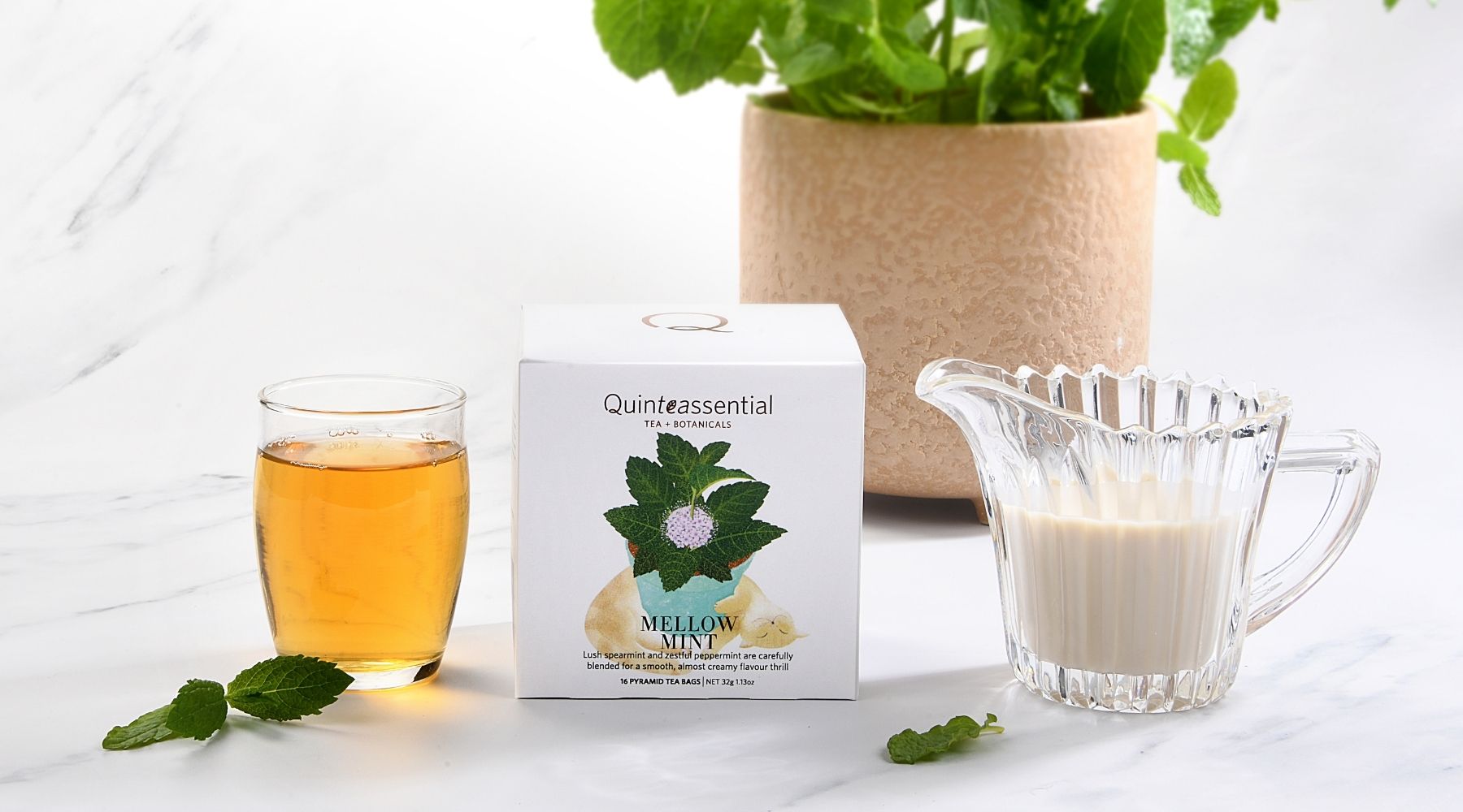 Mellow Mint Tea by Quinteassential