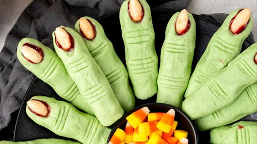 Spooky Halloween Witch Finger Cookies are a classic Halloween party treat!