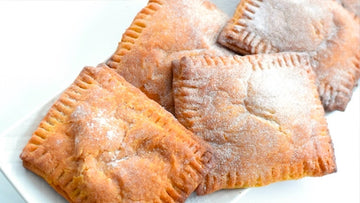 A place of keto-friendly raspberry puff pastries dusted with powdered sugar