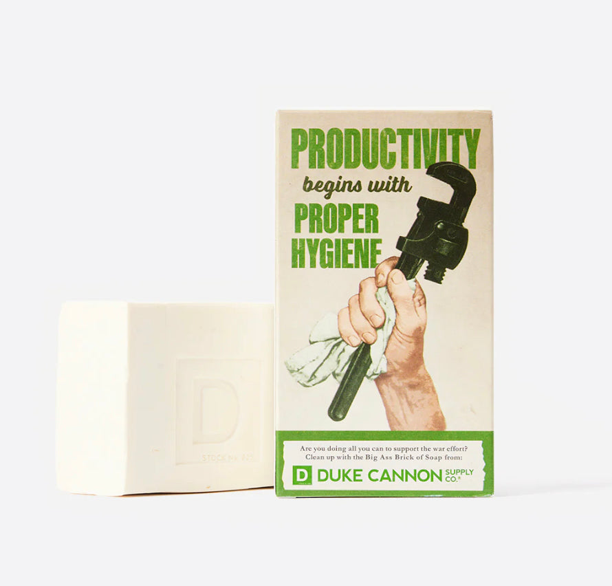 Duke Cannon - LIMITED EDITION WWII-ERA BIG ASS BRICK OF SOAP - PRODUCTIVITY