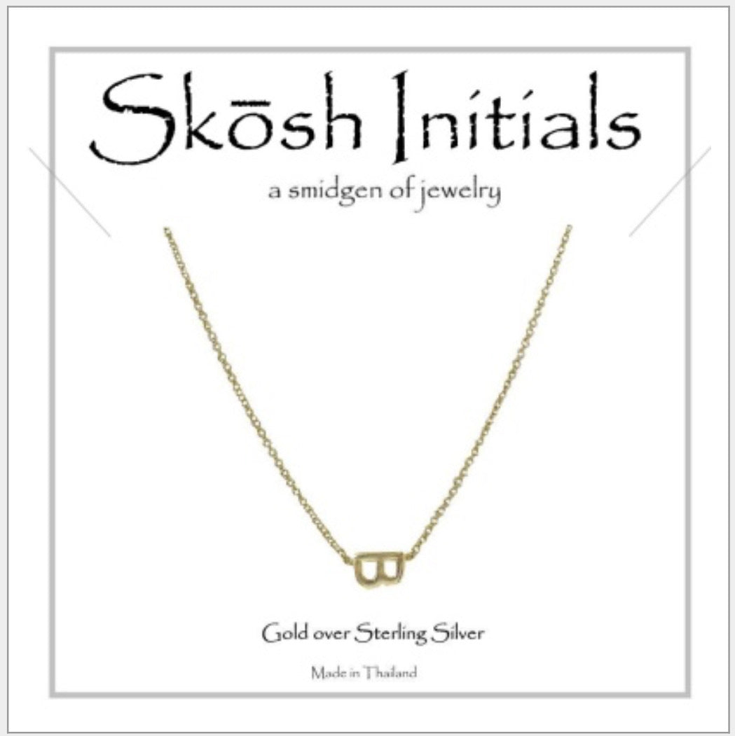 Skosh Initial B, Gold 57-4-B