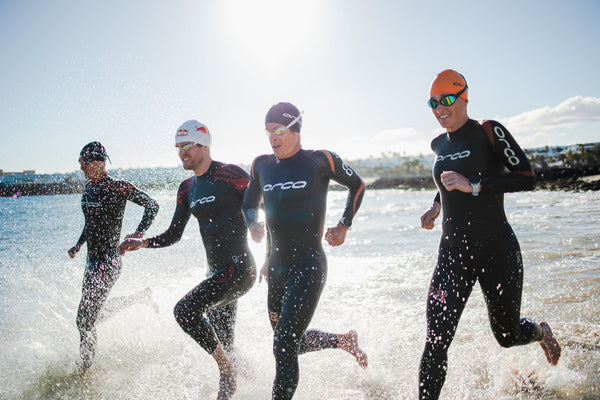 triathlon swim start