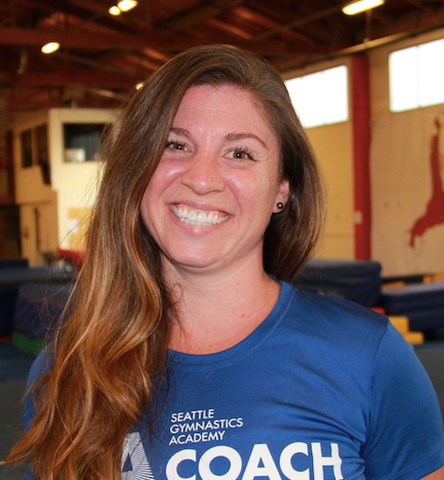 Katie Ward Seattle Gymnastics Academy Coach