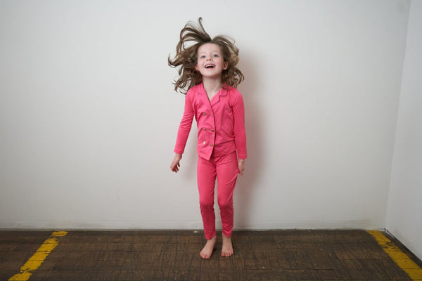 Sensory Friendly Kid's Pajamas in Pink