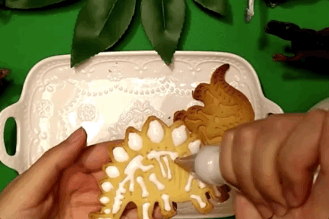3D Dinosaurs Cookie Cutters Molds - 3 Pcs/Set