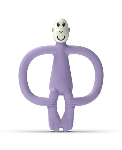 Matchstick Monkey Teether Grey