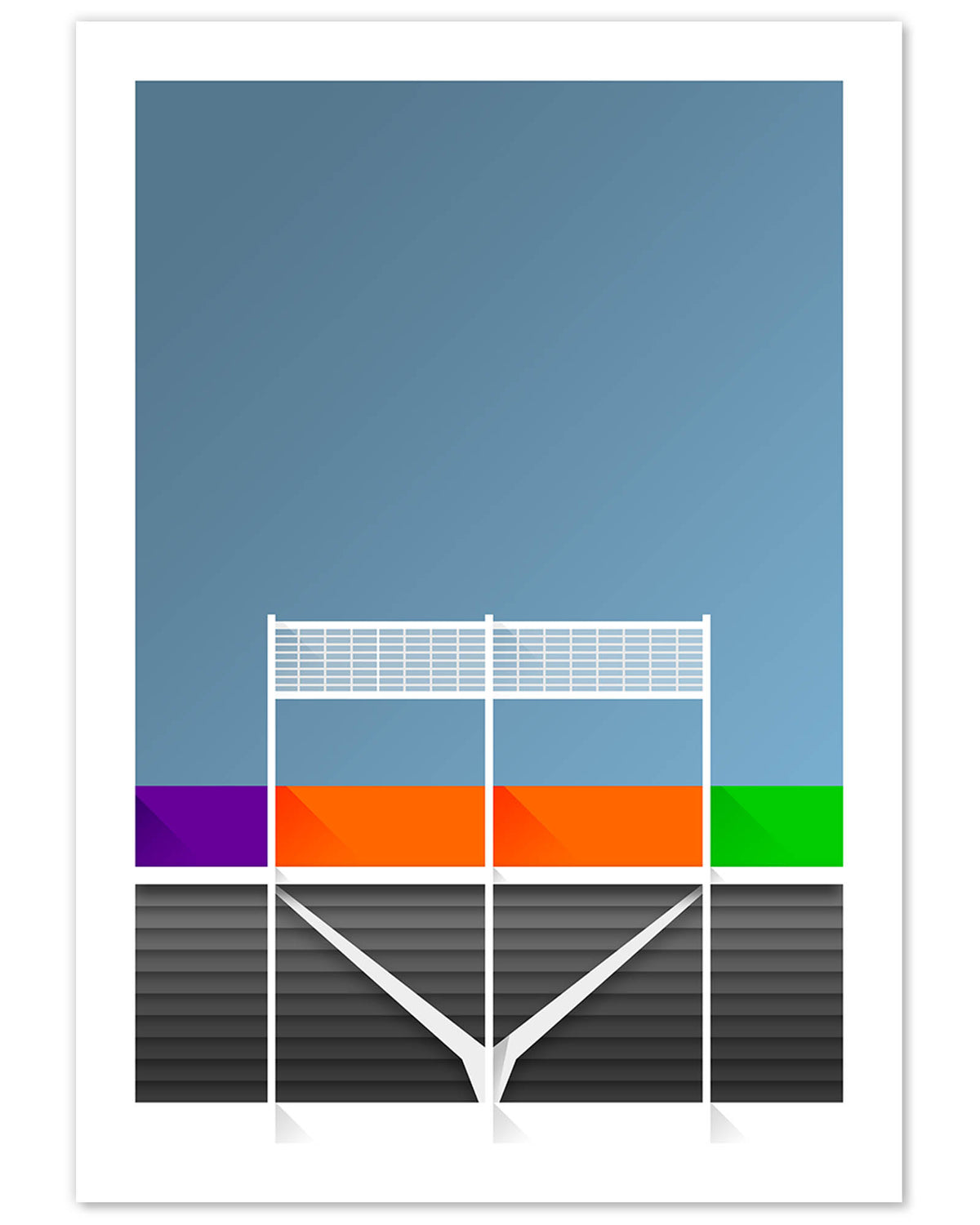 Minimalist Comerica Park Detroit Tigers - S. Preston – S. Preston