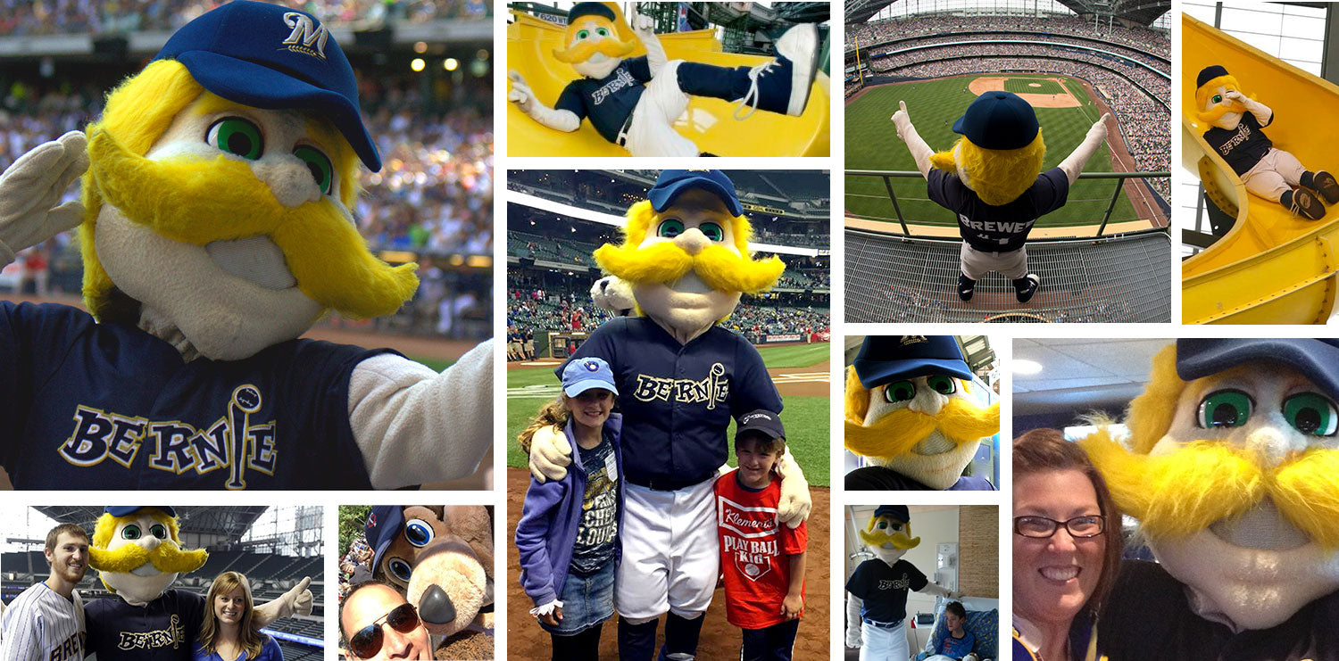  2021 Topps Opening Day Mascots #M-8 Bernie Brewer